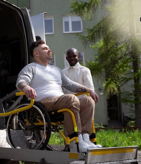 wheelchair taxi in gatewick