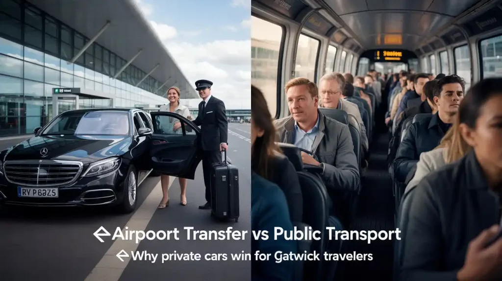 Airport Transfer vs Public Transport Why Private Cars Win for Gatwick Travelers