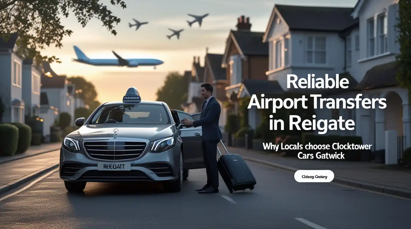 Reliable Airport Transfers in Reigate Why Locals Choose Clocktower Cars