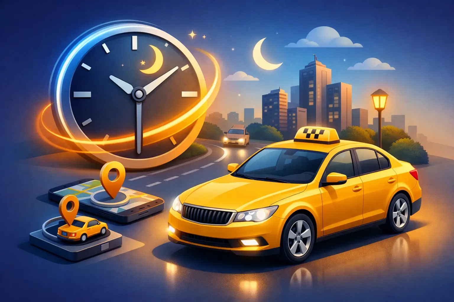 24 Hour Taxi Crawley You Can Rely On