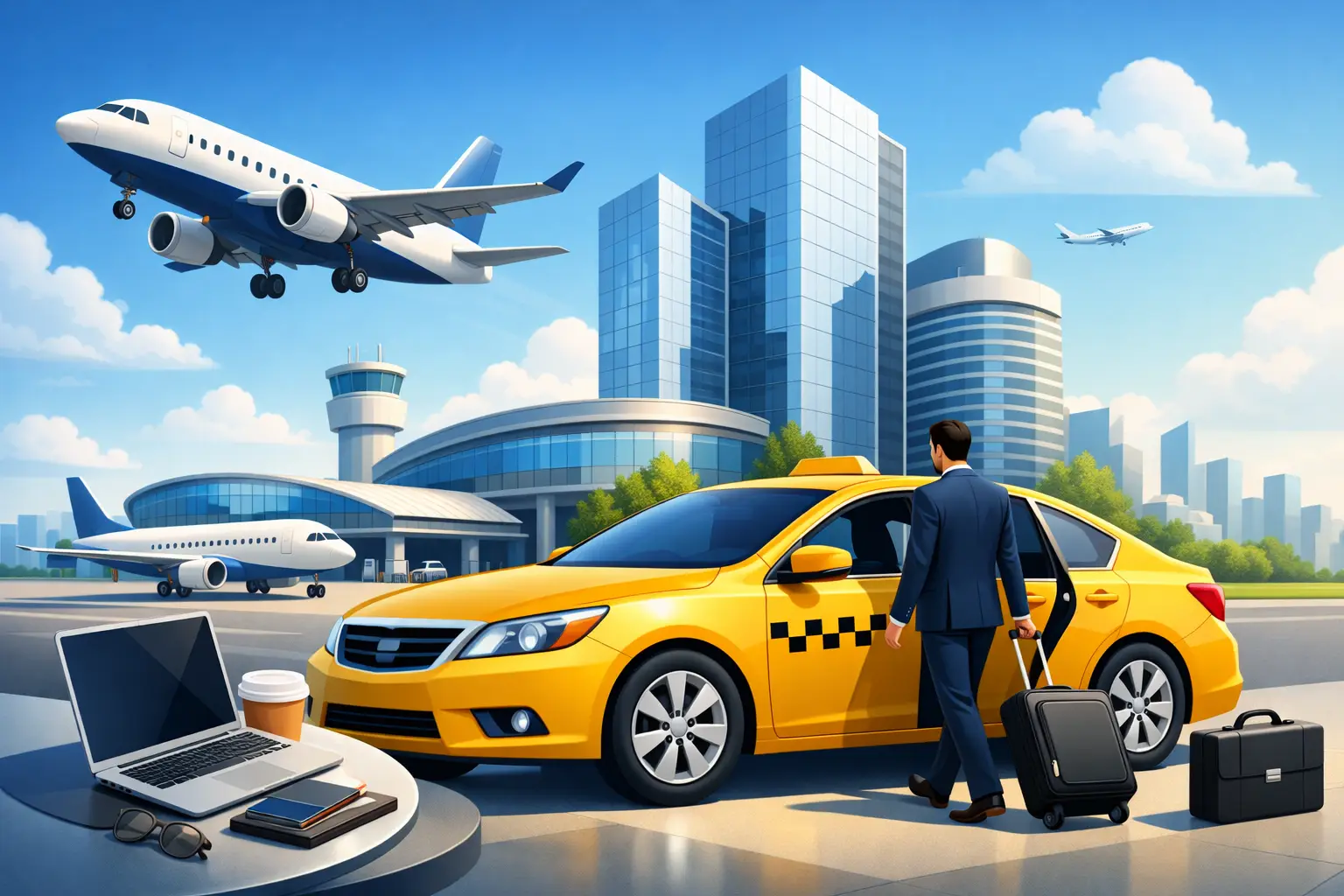 Corporate Travel Taxi Crawley for Business