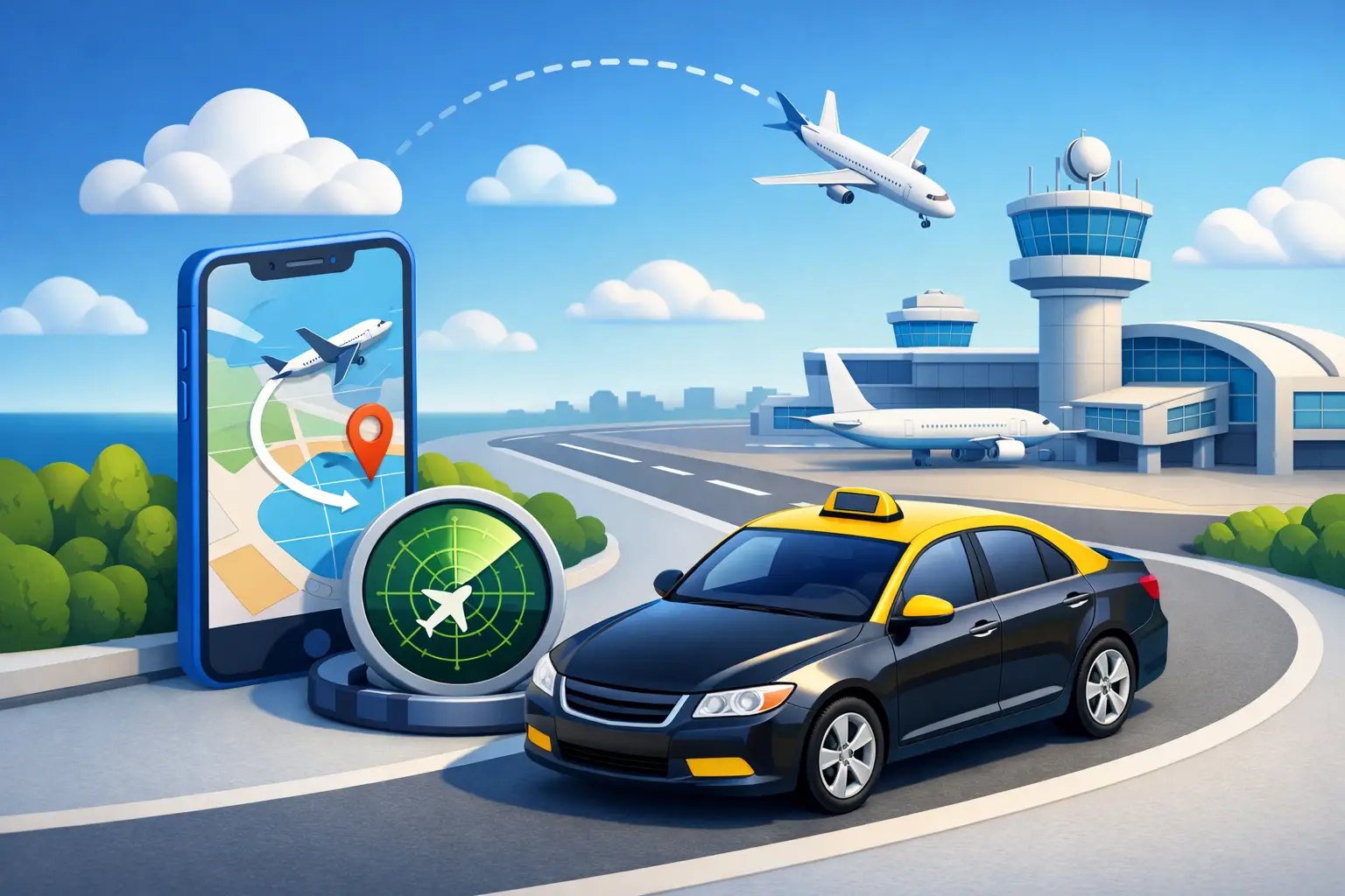 Why Book a Gatwick Taxi With Flight Tracking