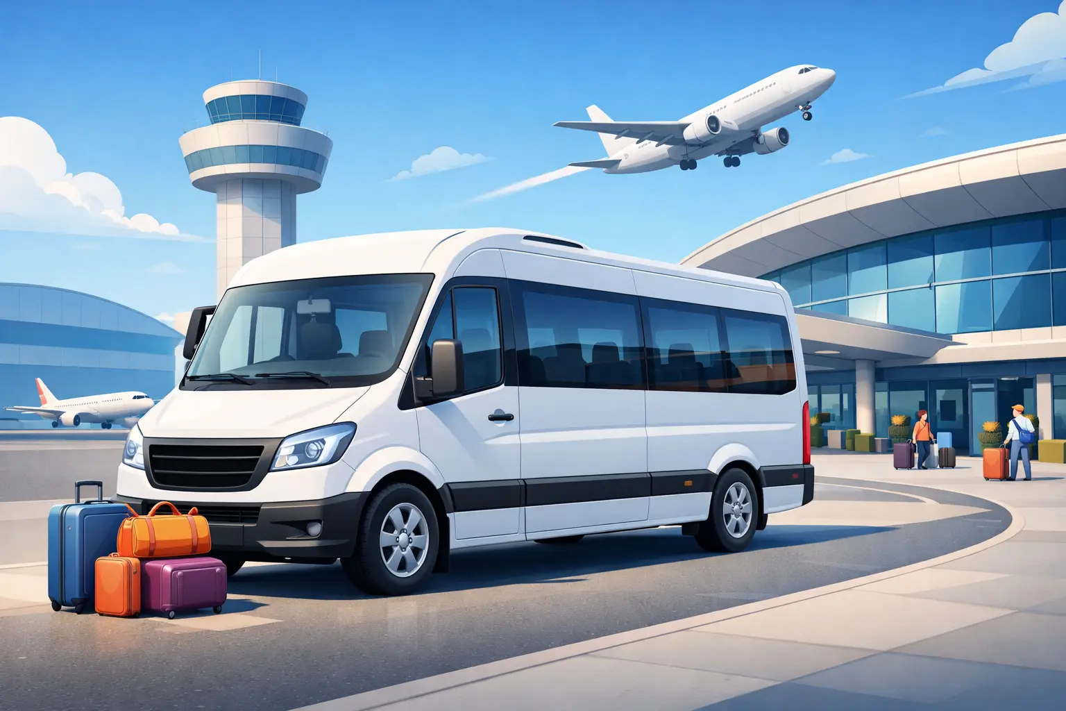 Mini Bus in Gatwick for Groups and Airport Runs