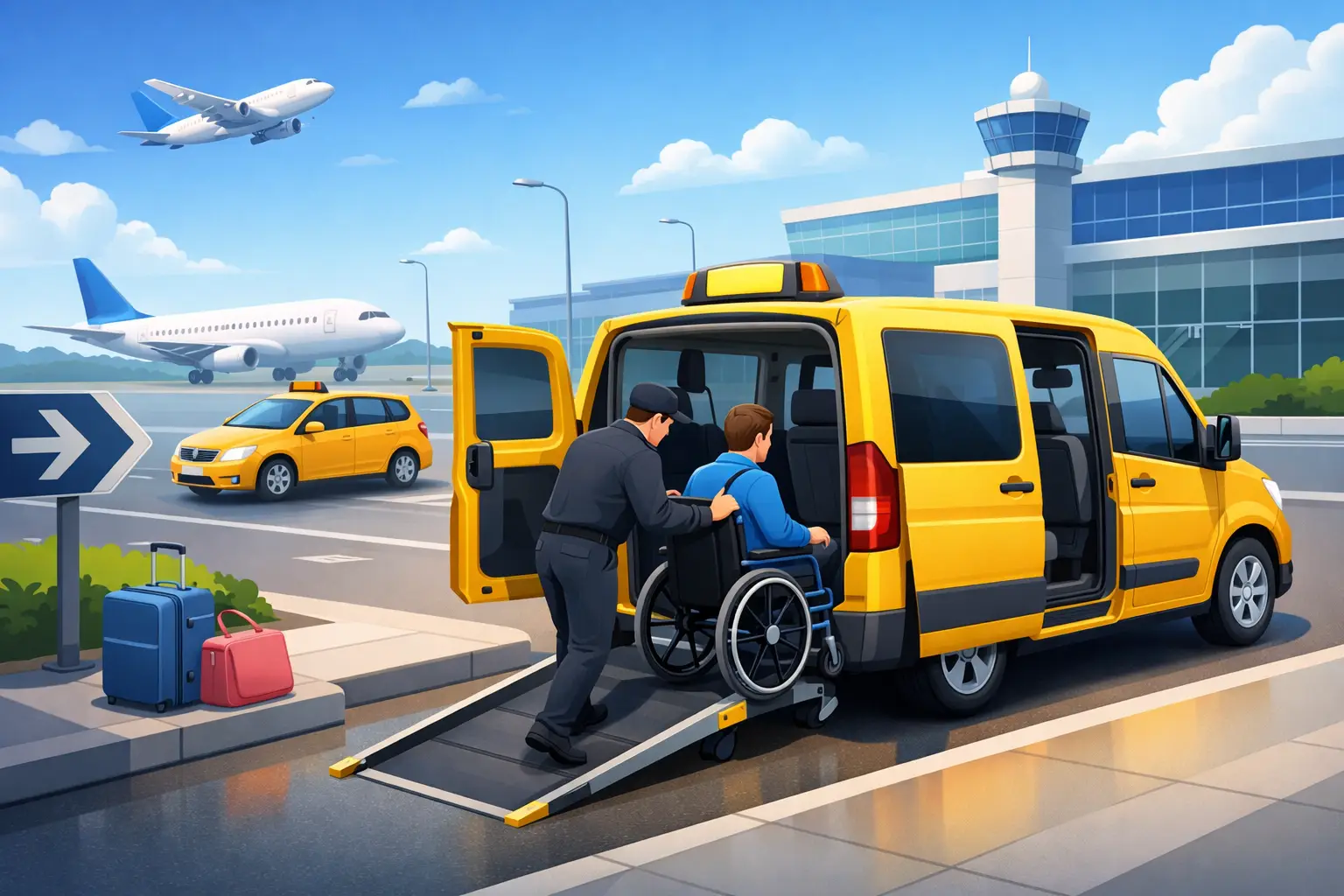 Wheelchair Accessible Taxi Guide for Gatwick