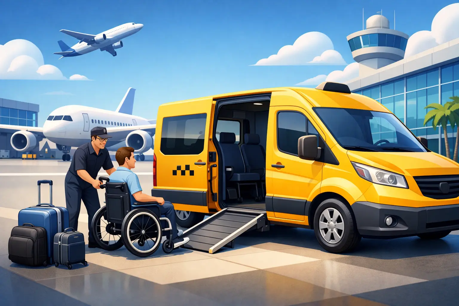 Wheelchair Taxi Airport Transfer Made Simple